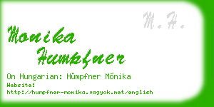 monika humpfner business card