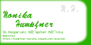 monika humpfner business card